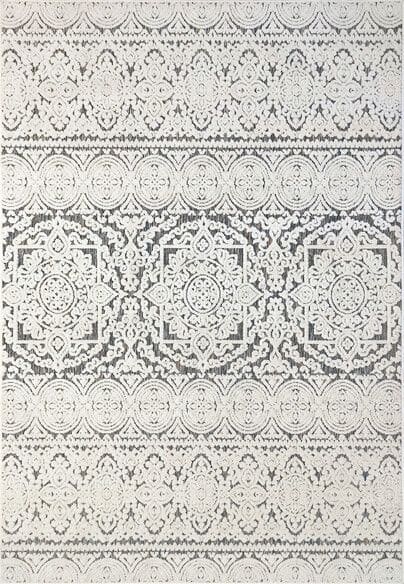 Dynamic Rugs LOTUS 8146-199 Ivory and Multi